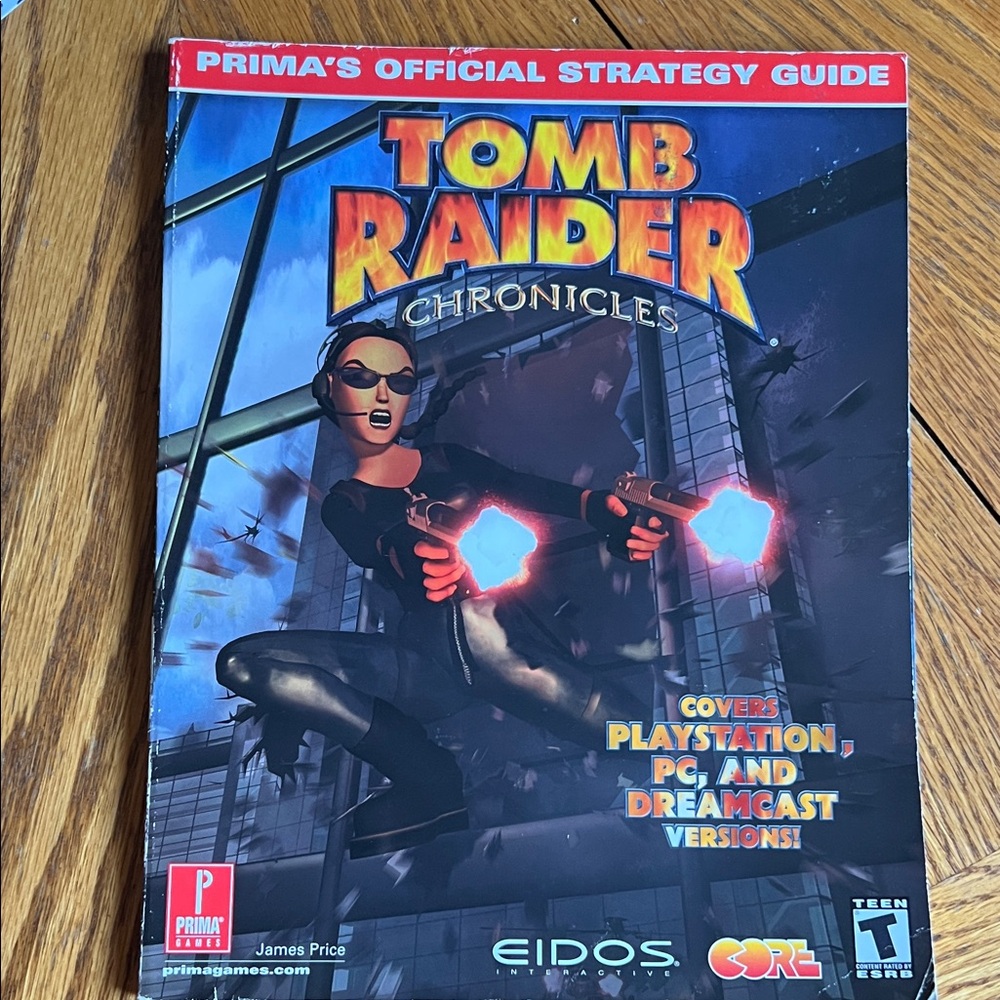 Tomb Raider Chronicles Strategy Guide by Prima vintage